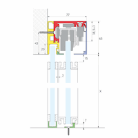 E01_FORMA + CHEO/CHEO EVO FISSAGGIO A PARETE / WALL FIXING